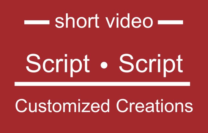 Short-video story scripts
